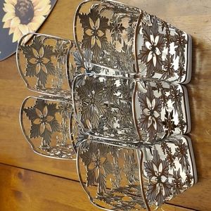 New Christmas snowflake Bath and body works soap holders